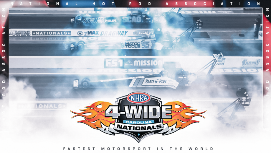 NHRA, zMAX Dragway announce firstever fourwide Countdown race in 2025